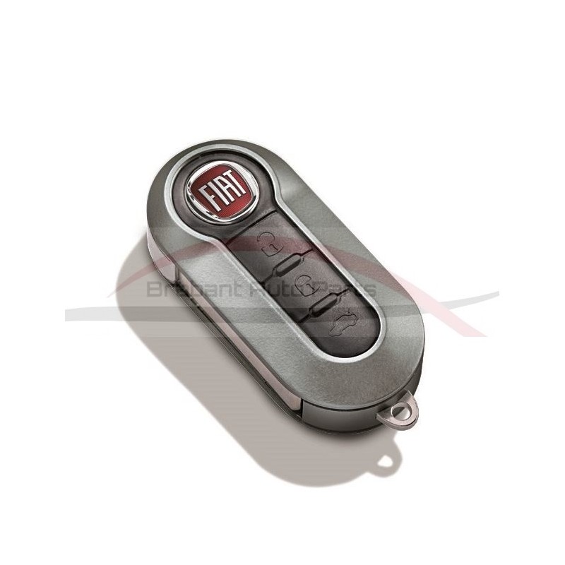 Fiat 500 keycover GRIGIO / grijs