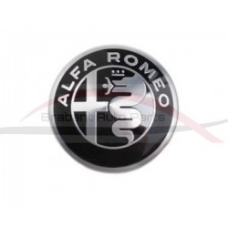 Alfa Romeo 159, wielnaafkapje 60 mm. zwart-zilver